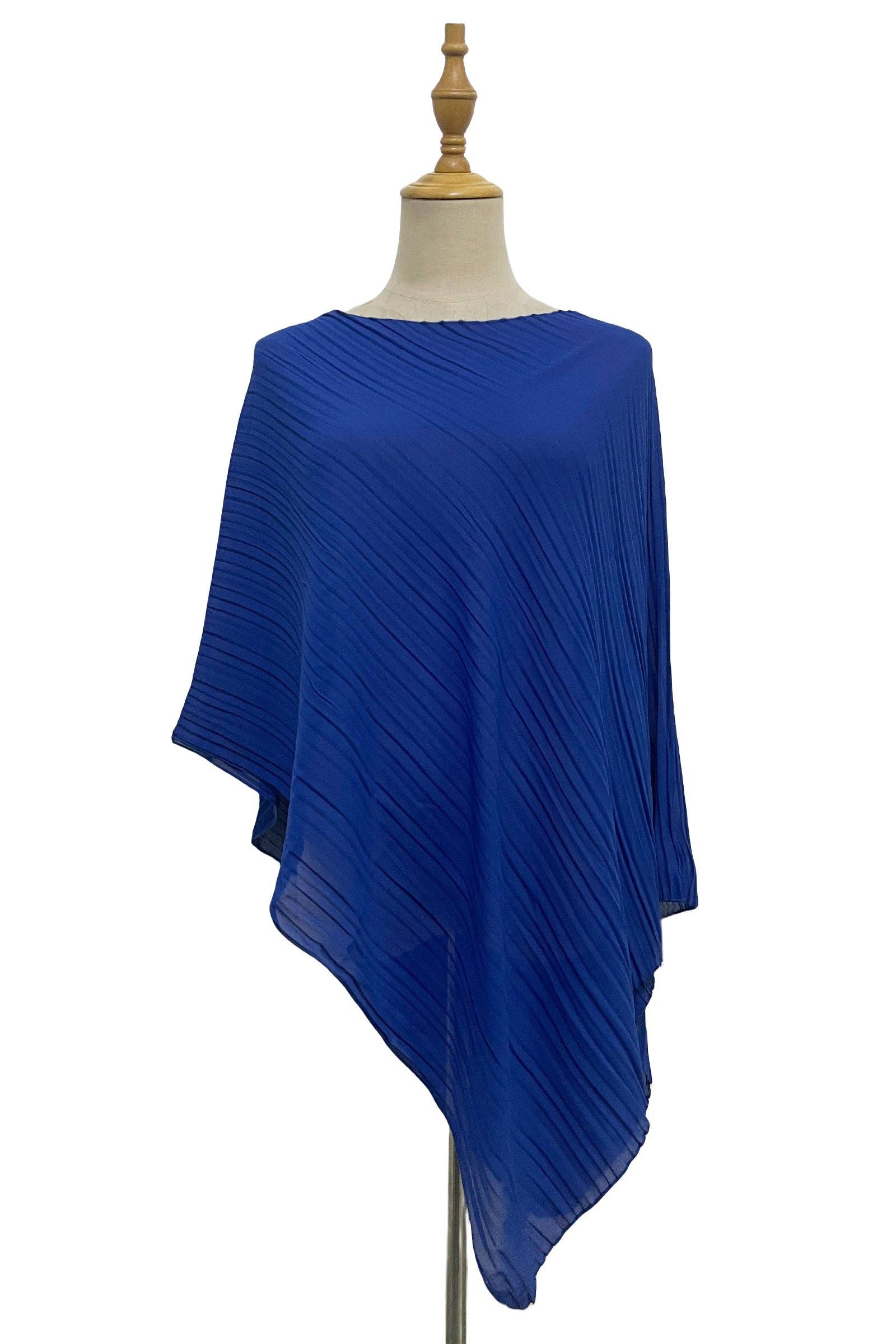 Fashion Scarf World – wholesale Swim cover-up – Women’s – Plain Pleated Chiffon Cover Up11