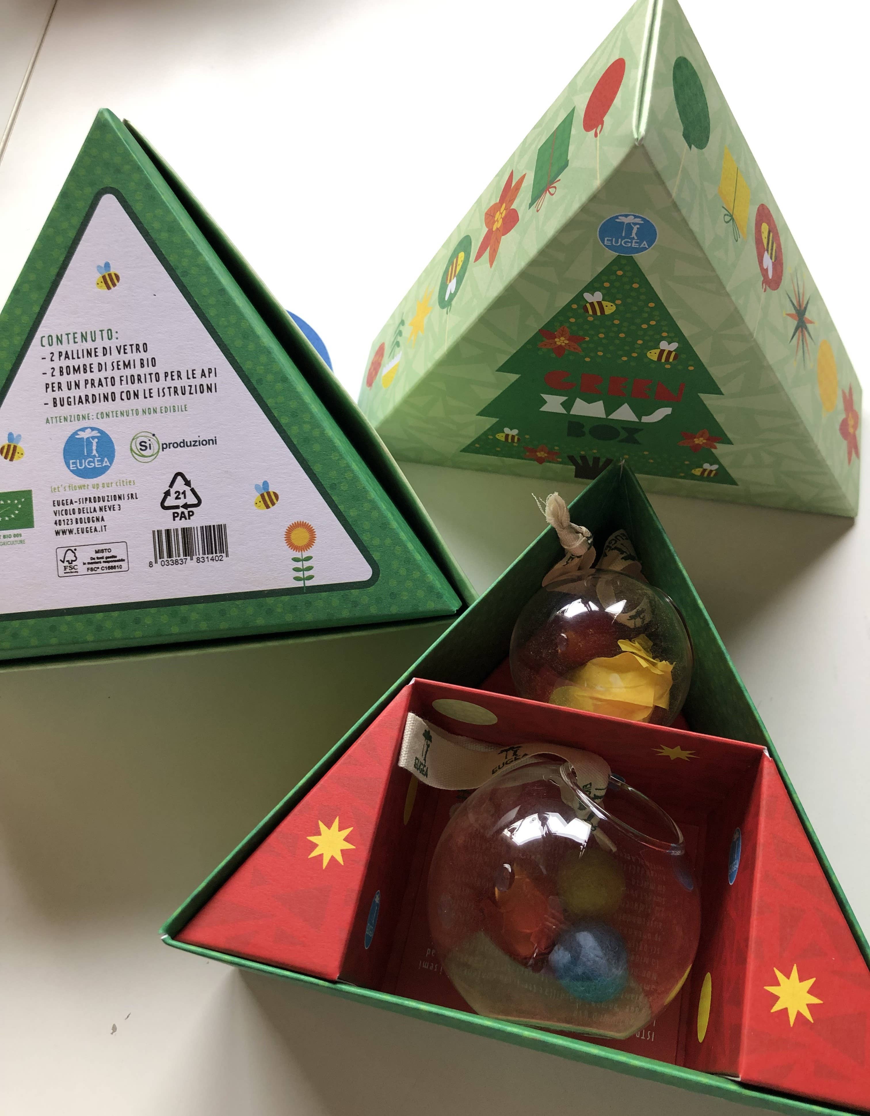EUGEA - Wholesale Christmas Decoration - Green Xmas Box1