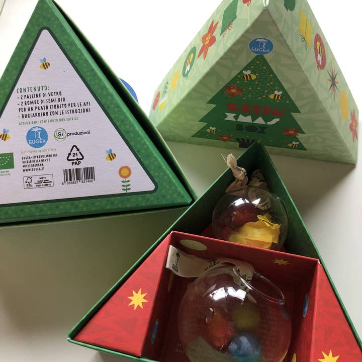 EUGEA - Wholesale Christmas Decoration - Green Xmas Box1