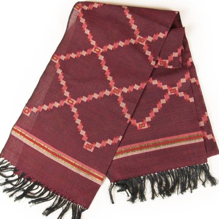 Night Out Dhaka Schal für den Großhandel von Didi Bahini Fair Trade