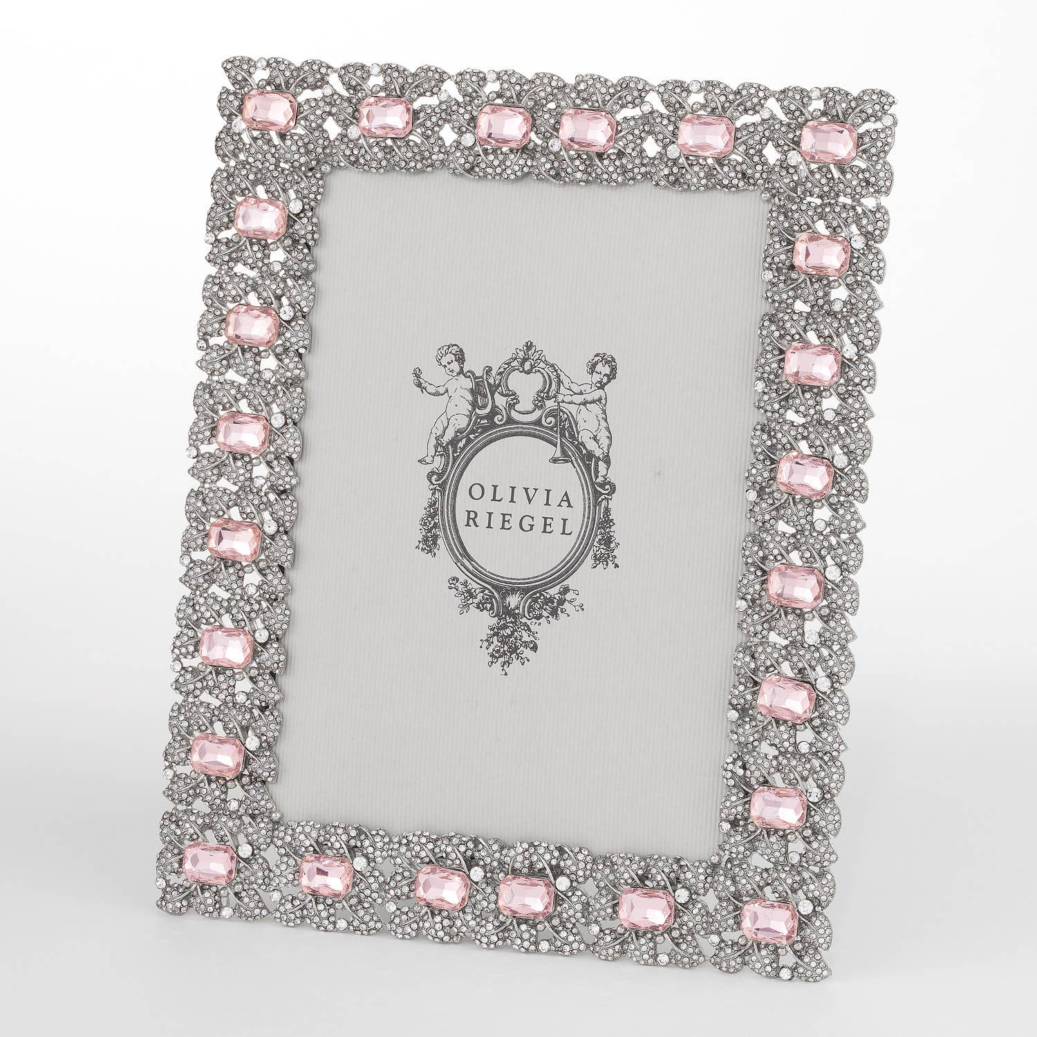 Pink Genevieve Frame | Photo Frame | Silver Picture Frame | for wholesale on Faire5