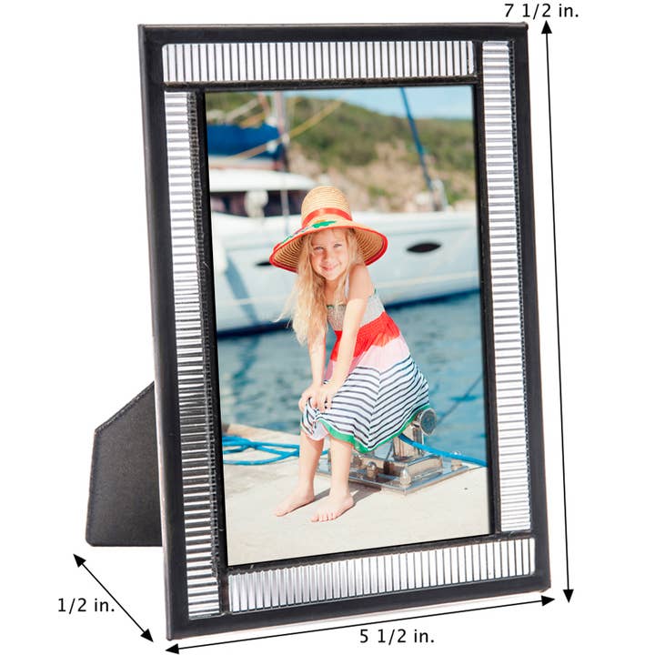 J Devlin Glass Art & Bert Anderson Collection - Wholesale Picture Frame - Fluted Glass Picture Frame 8x10 5x7 4x6 By J Devlin Pic 322