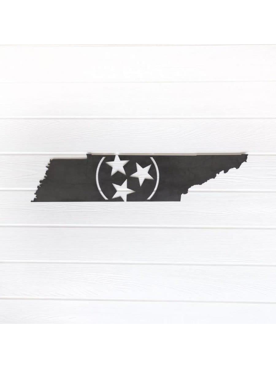 Highland Ridge  |  Handmade Home Decor - Wholesale Wall Accent - Tennessee Tri-Star Metal Art3