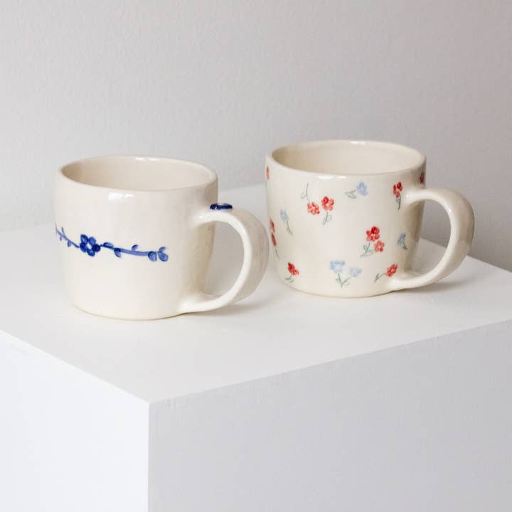 Erika Christine Ceramics - Wholesale Coffee Mug - Daisy Mug 7