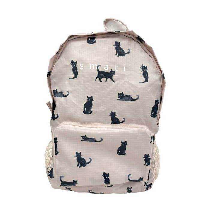 Foldable Backpack Cats for wholesale by SMATI