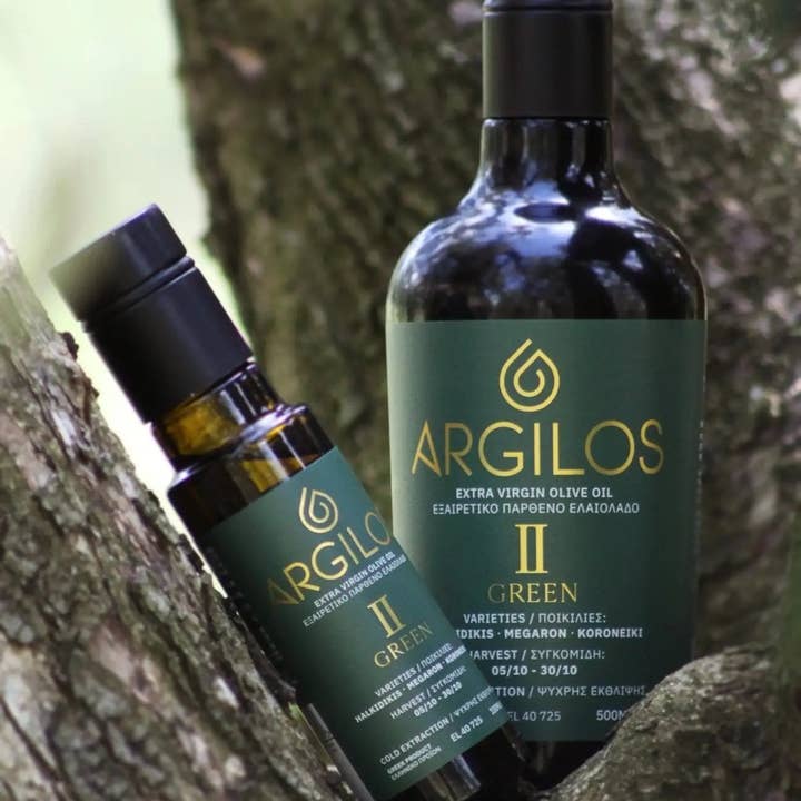 ARGILOS - Wholesale Olive Oil - ARGILOS II GREEN Greek Extra Virgin Olive Oil (500ml)4