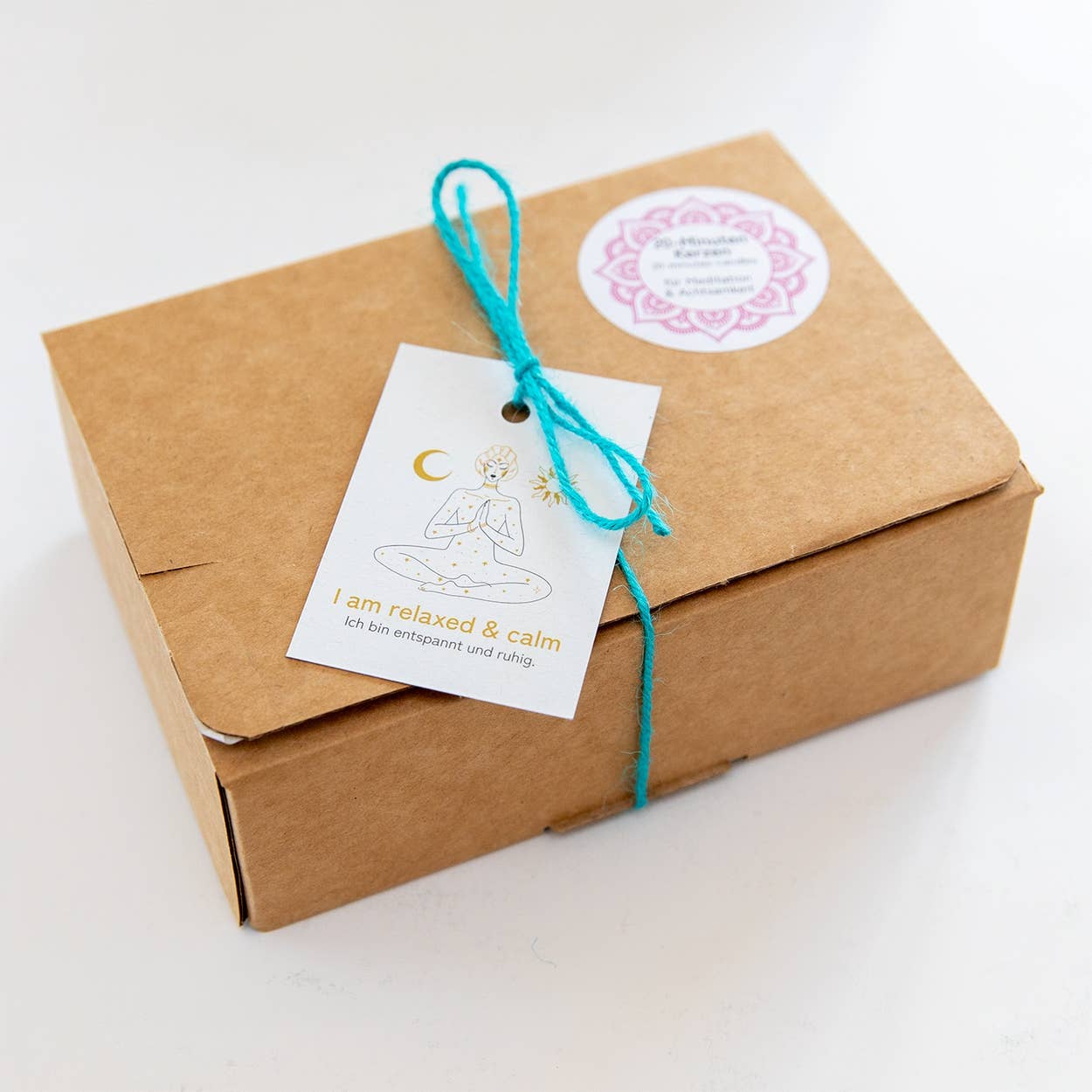 Divasya - Wholesale Meditation Supplies - 20-Minute Candles | Gift Set | I am relaxed & calm2