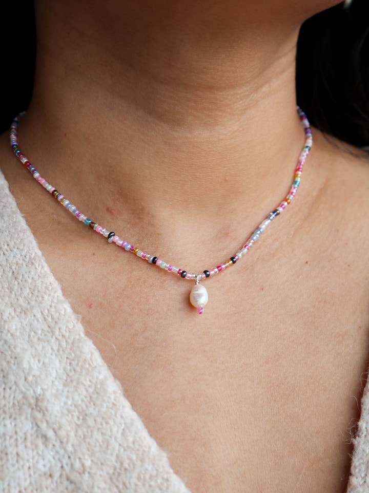 Collar de Perlas con Cuentas Medewi para venta al por mayor de Bali Soul