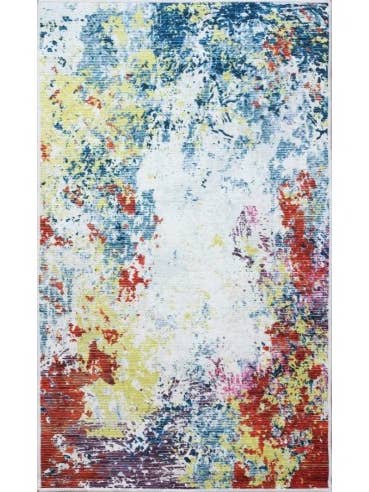 Tapis de salon ART Bleu pour la vente par Mani Textile