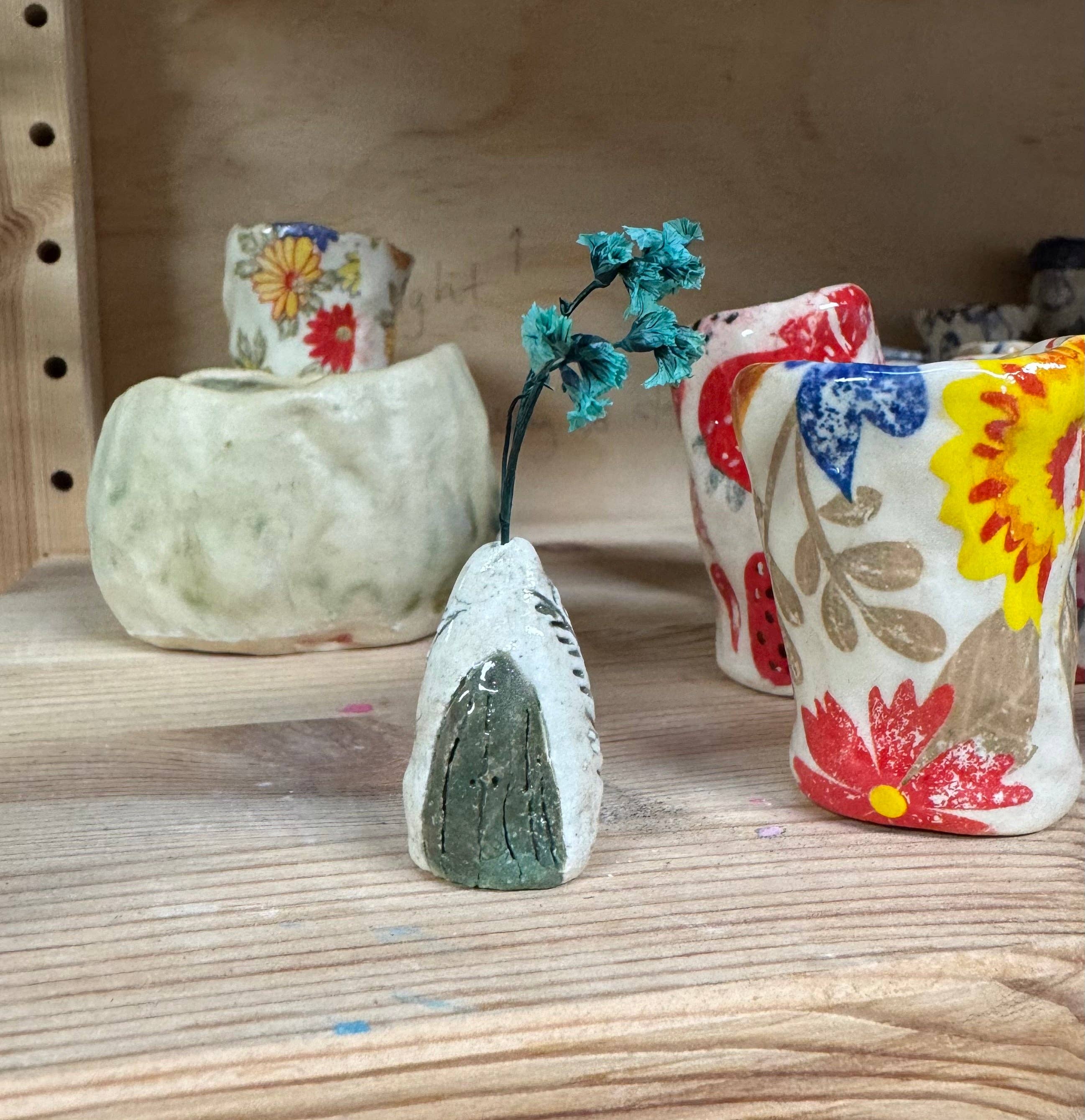 Rondelle Designs - Wholesale Decorative tabletop object - Mini Ceramic Fairy Houses – Handmade on the Mornington Peninsula6