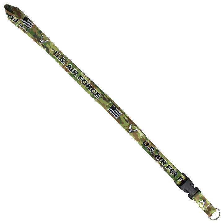 7.62 Design - Wholesale Lanyard - Unisex - 7.62 Design USAF Camo Lanyard - Officially Licensed