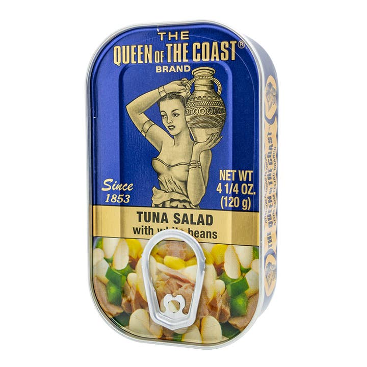 The Queen of the Coast - Portugal - Tuna Salad with White Beans - 120 grams for wholesale by Alta Gama Foods