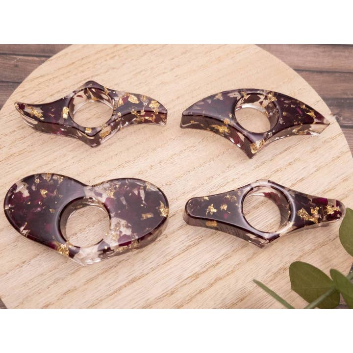 Botanically Bookish - Wholesale Book Holder - Rose & Gold Book Page Holder, Flower Thumb Page Spreader7