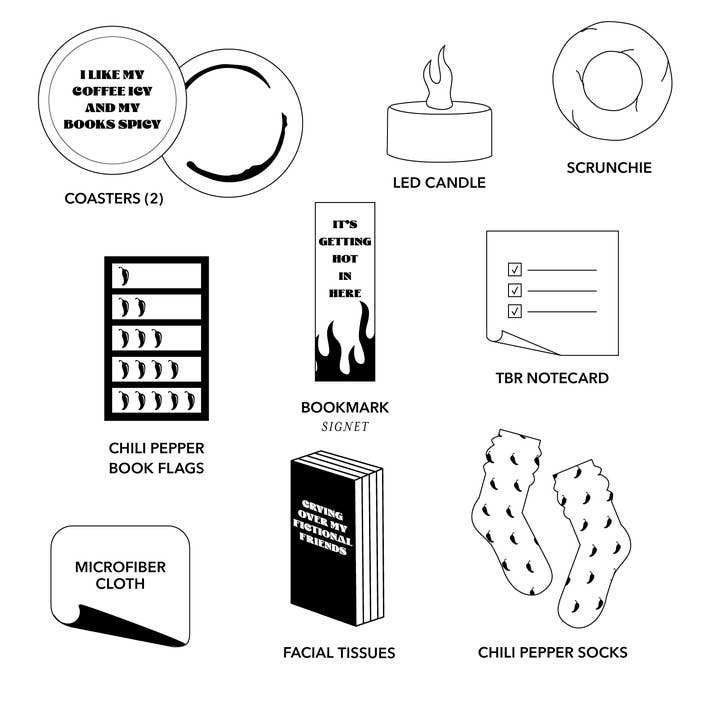 Pinch Provisions - Wholesale Book - Adult - Spicy Reading Kit | Unique Mother’s Day Gifts