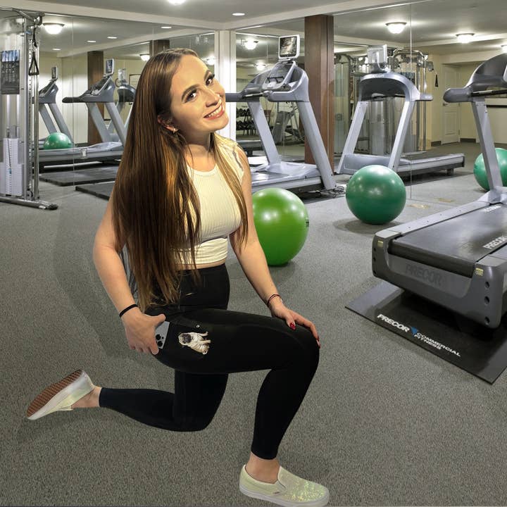 E&S Pets - Wholesale Athletic/Lounge Leggings - Women's - Pug 25" High Rise Leggings for Pet Lovers4