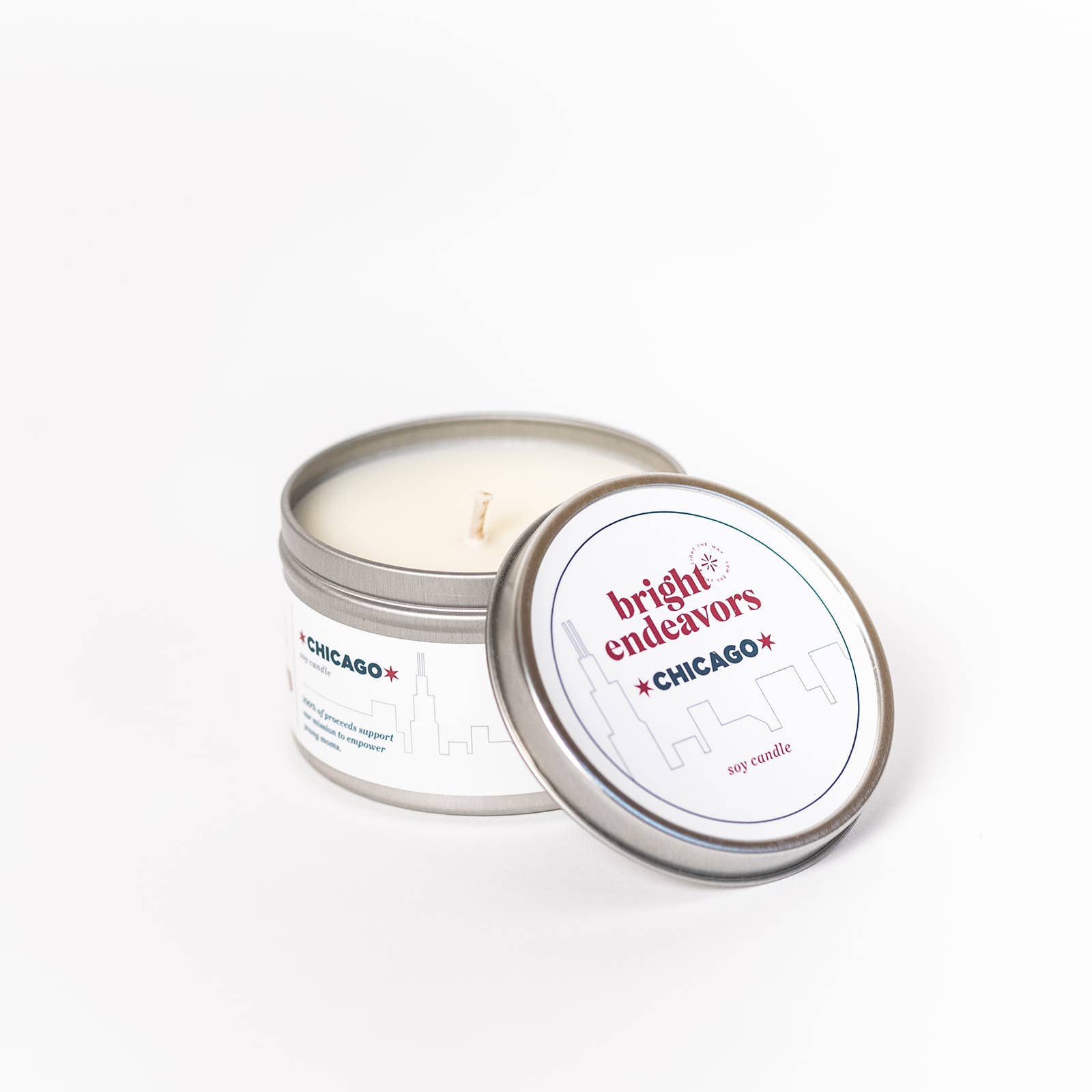 Bright Endeavors - Wholesale Jar/Filled Candle - The Chicago Candle1