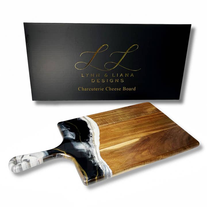 Lynn & Liana Designs - Wholesale Cheese Board - Resin Cheese / Charcuterie Board - Large 10"x20" NO TARIFFS!11