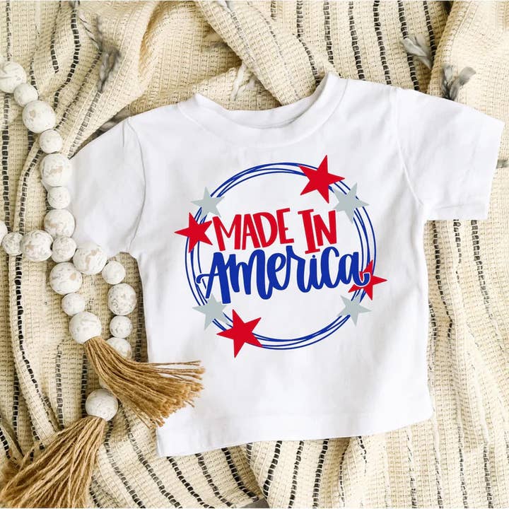 Made in America Tee for wholesale by Rockin’ 5A Apparel