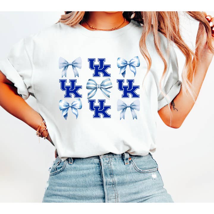 T-shirt de football à motif coquette des Kentucky Wildcats pour la vente par Gia Gifts Boutique