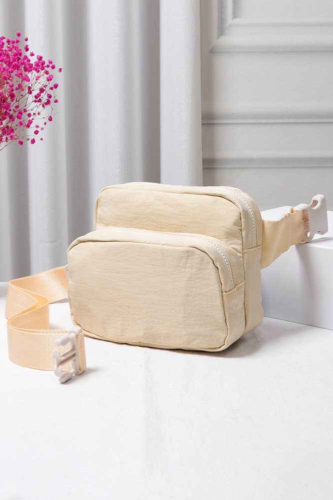 Hana – wholesale Midjeväska - Dam – Solid Dubbel dragkedja Fanny Pack0