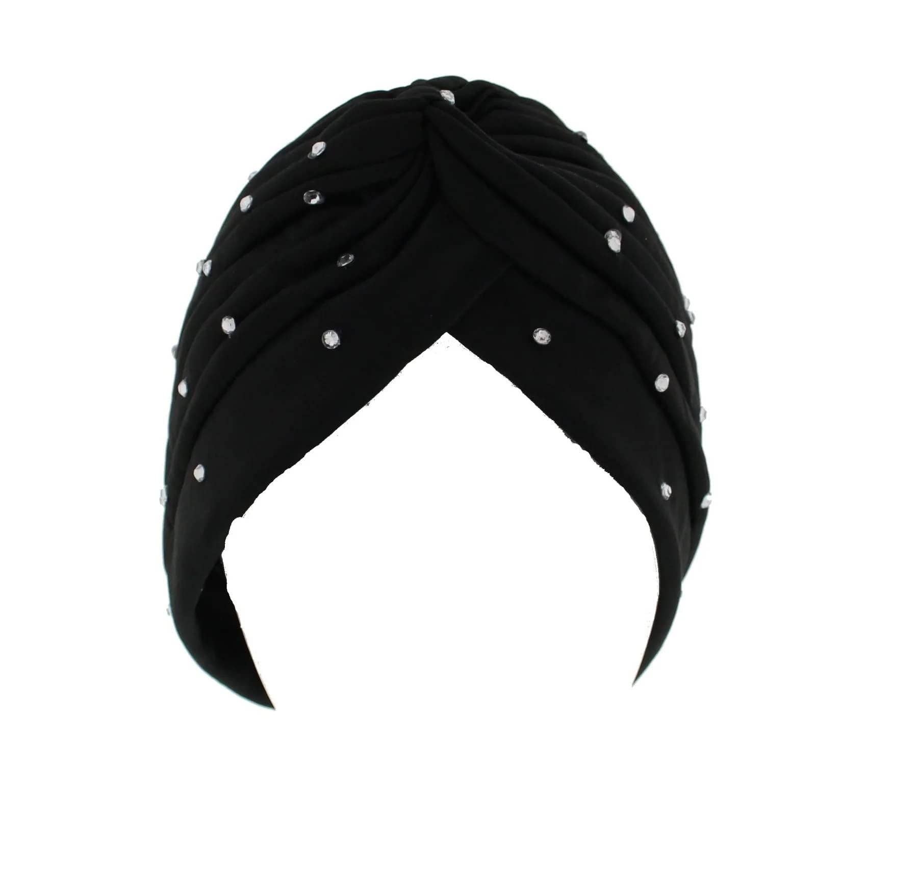 Topkids Accessories - Wholesale Sleep Cap / Bonnet - Women's - Hair Turban Head Wrap Sleep Cap Bonnet Hair Scarf Hairwrap Turbans Stretchy Elastic Hair Towel Chemo Hat Women's Fashion Turbans Women Ladies1