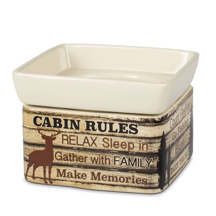 Dicksons - Wholesale Wax warmer - Cabin Rules 2-in-1 Warmer