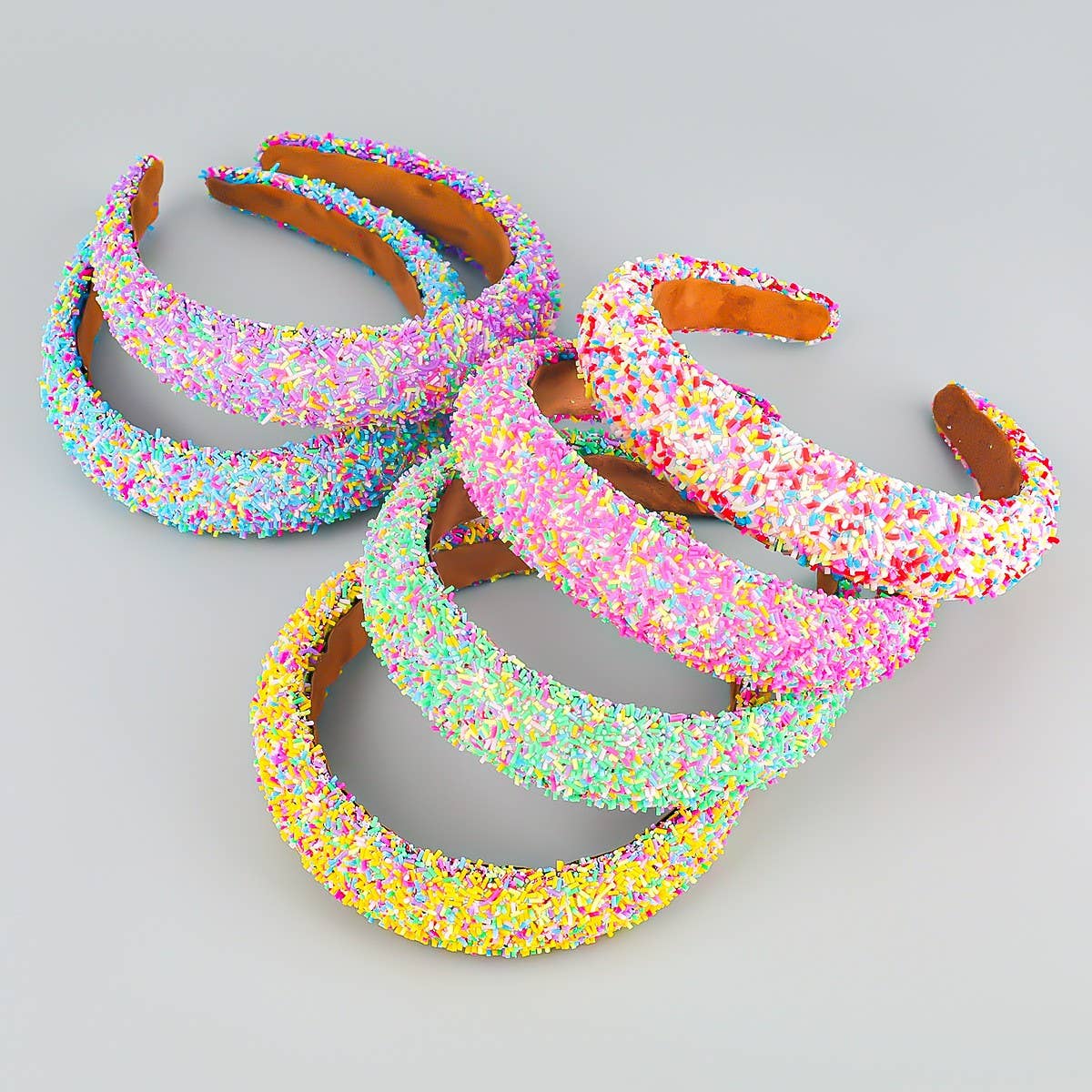 ACCITY - Wholesale Fashion Headband - Women's - ICE CREAM CAKE ROUND HEAD HOOP HEADBAND_CWAHA072829