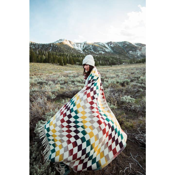 Sackcloth & Ashes - Wholesale Throw Blanket - Checkered Monterey1