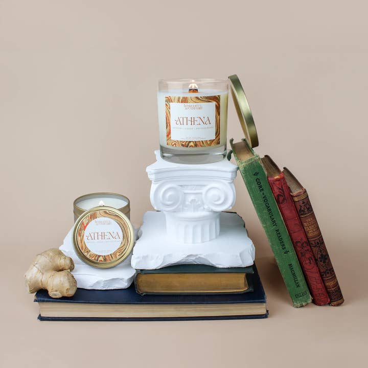 Aphrodite's Apothecary - Wholesale Jar/Filled Candle - Athena Candle7