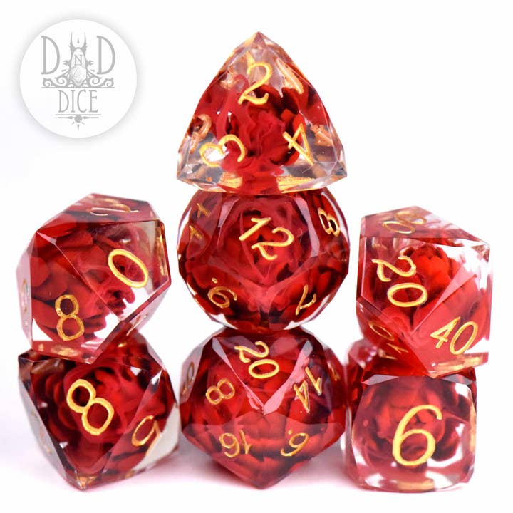 Le rose sono rosse (fatto a mano) per la vendita all'ingrosso da parte di DNDDICE.COM