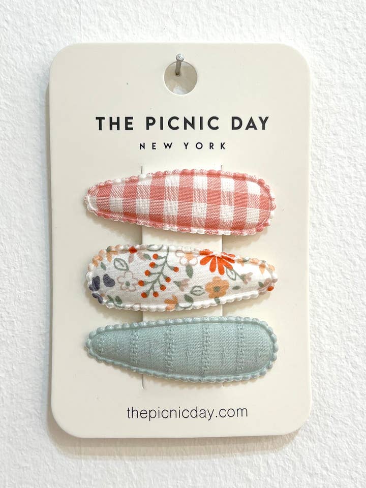 Le Jardin Hair Clip Set for wholesale by The Picnic Day
