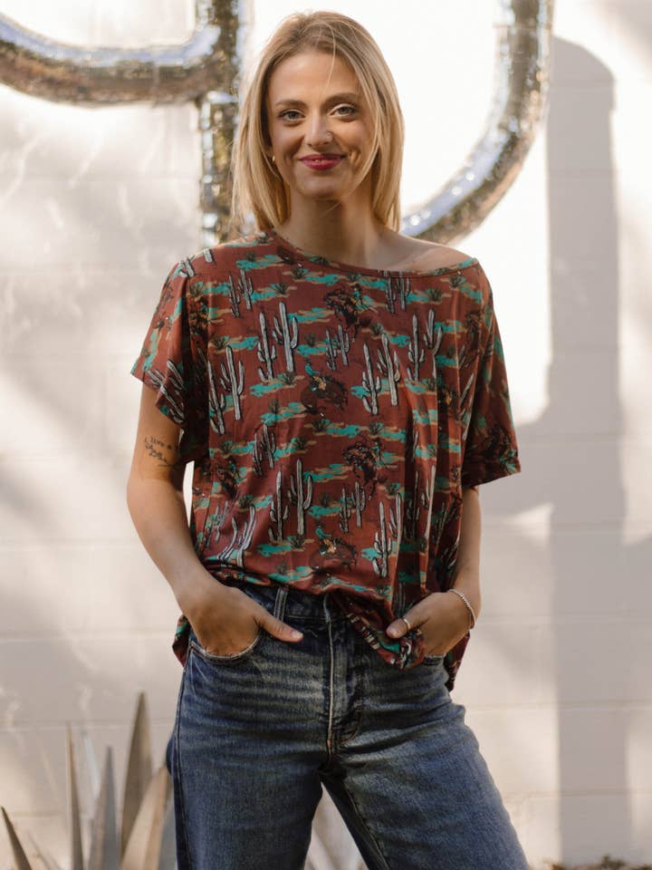 High Desert Hustle Top for wholesale by Sterling Kreek