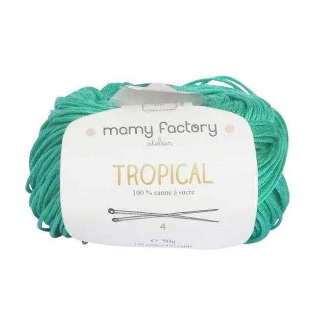 Lã Tropical - Verde Água por atacado de Mamy Factory