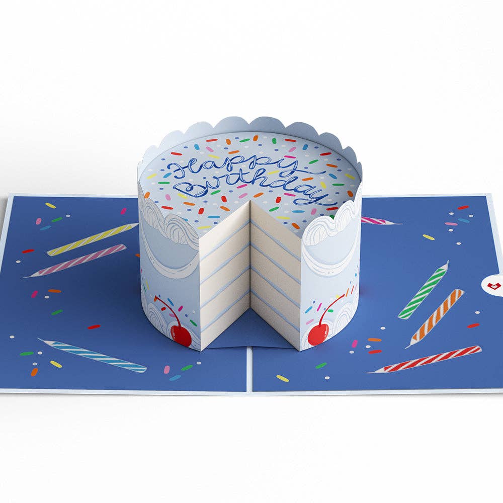 Lovepop Cards - Wholesale Birthday Card - Sprinkled with Love Birthday Cake Pop-Up Card 5x7"4