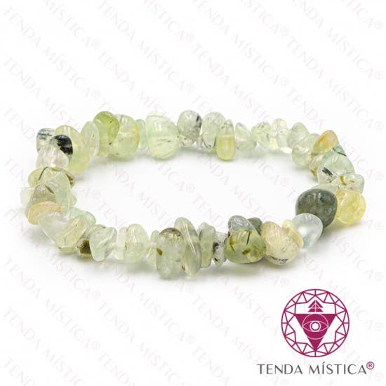 Chips Jade Prehnite Bracelet for wholesale by Tenda Mística