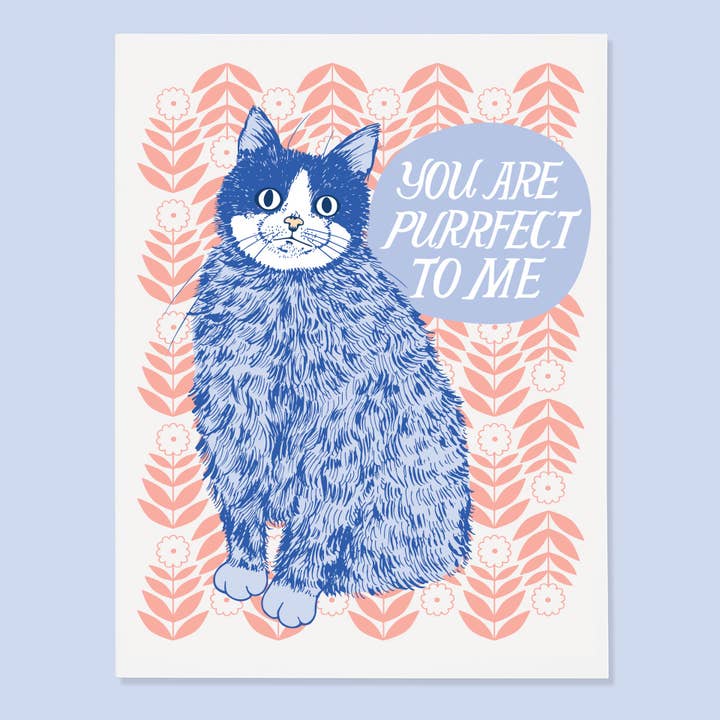 The Good Twin - Wholesale Love Card - Purrfect to Me Card