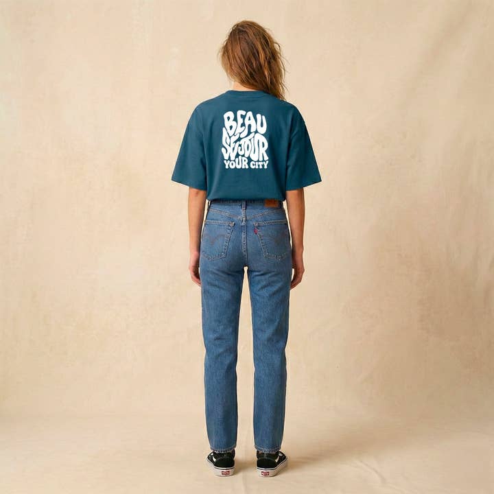 Aangepaste Boxy T-Shirt voor wholesale door Beausejour France