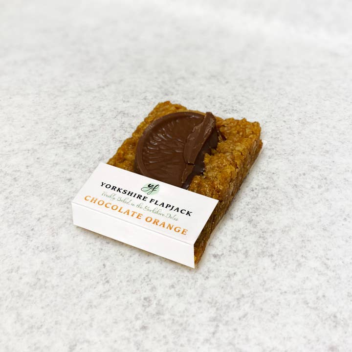 Yorkshire Flapjack - Wholesale Snack Bar - Yorkshire Flapjack Chocolate Orange Flapjack