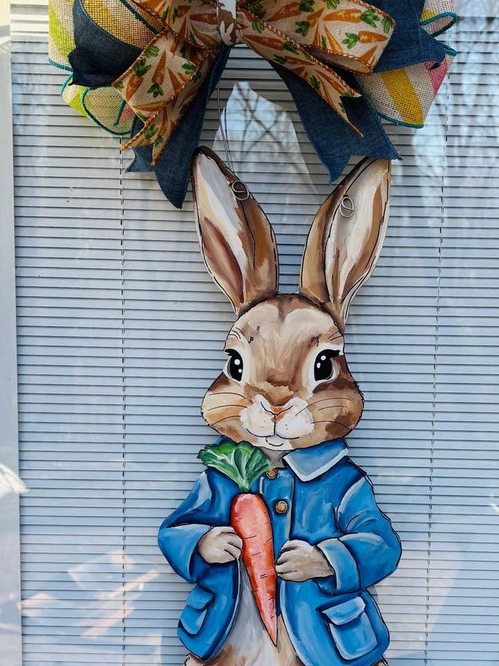 Lapin de Pâques Porte-Accroche pour la vente par Chelle Belle's Creations