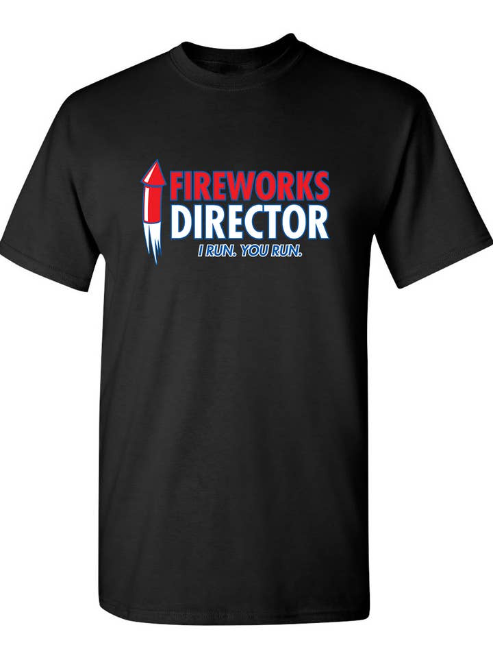 Directeur des feux d'artifice. Je cours, tu cours... pour la vente par Feelin Good Tees