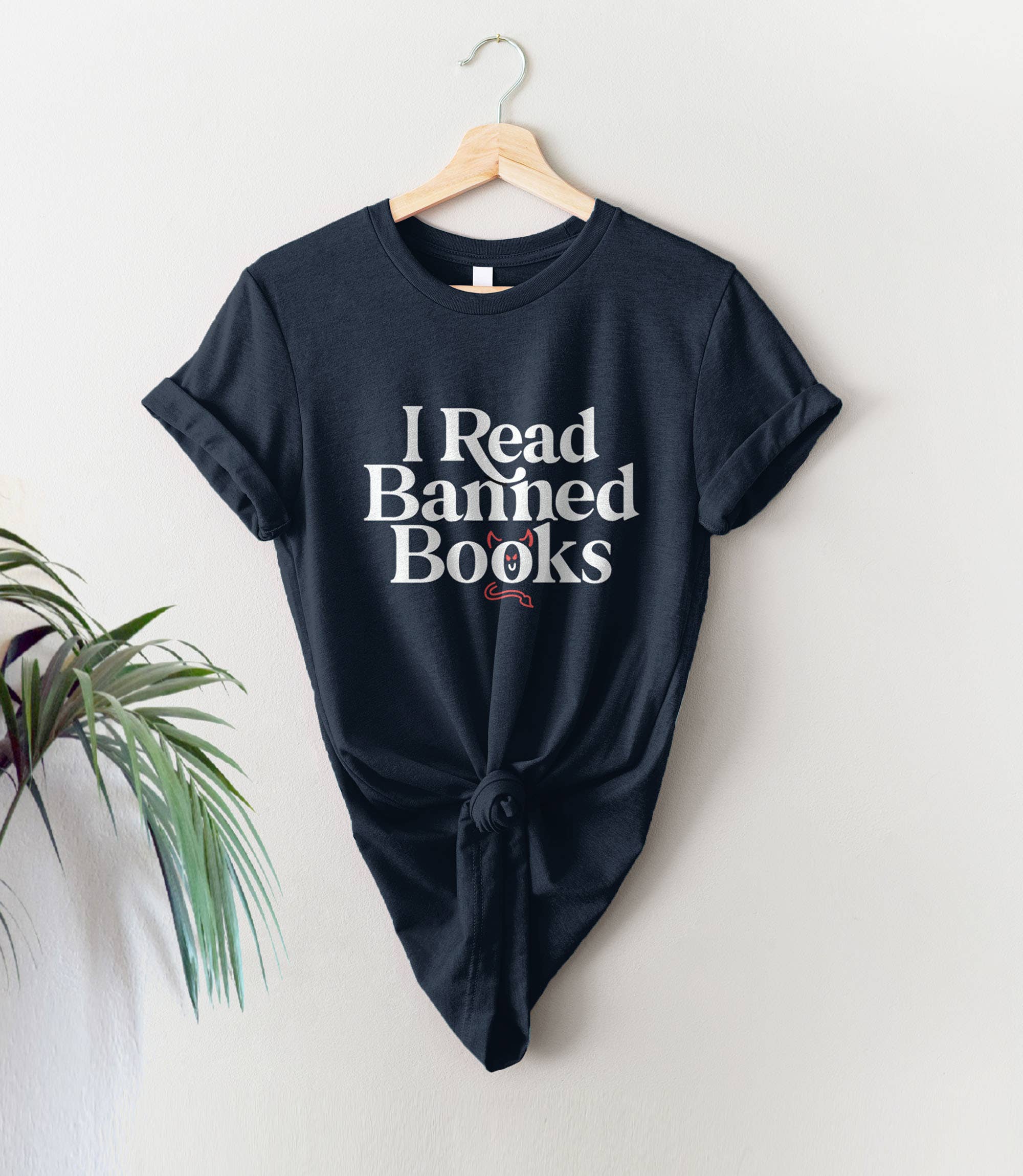 BootsTees - Wholesale Screen Printed T-Shirt - Unisex - I Read Banned Books T-Shirt, Reading Shirt with Quote5