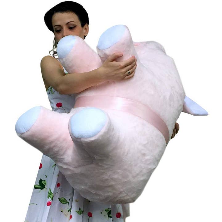 Big Plush - Wholesale Stuffed/Plush Toy - Kids & Baby - American Made Giant Stuffed Pink Pig 32 Inch Soft Big Plush
