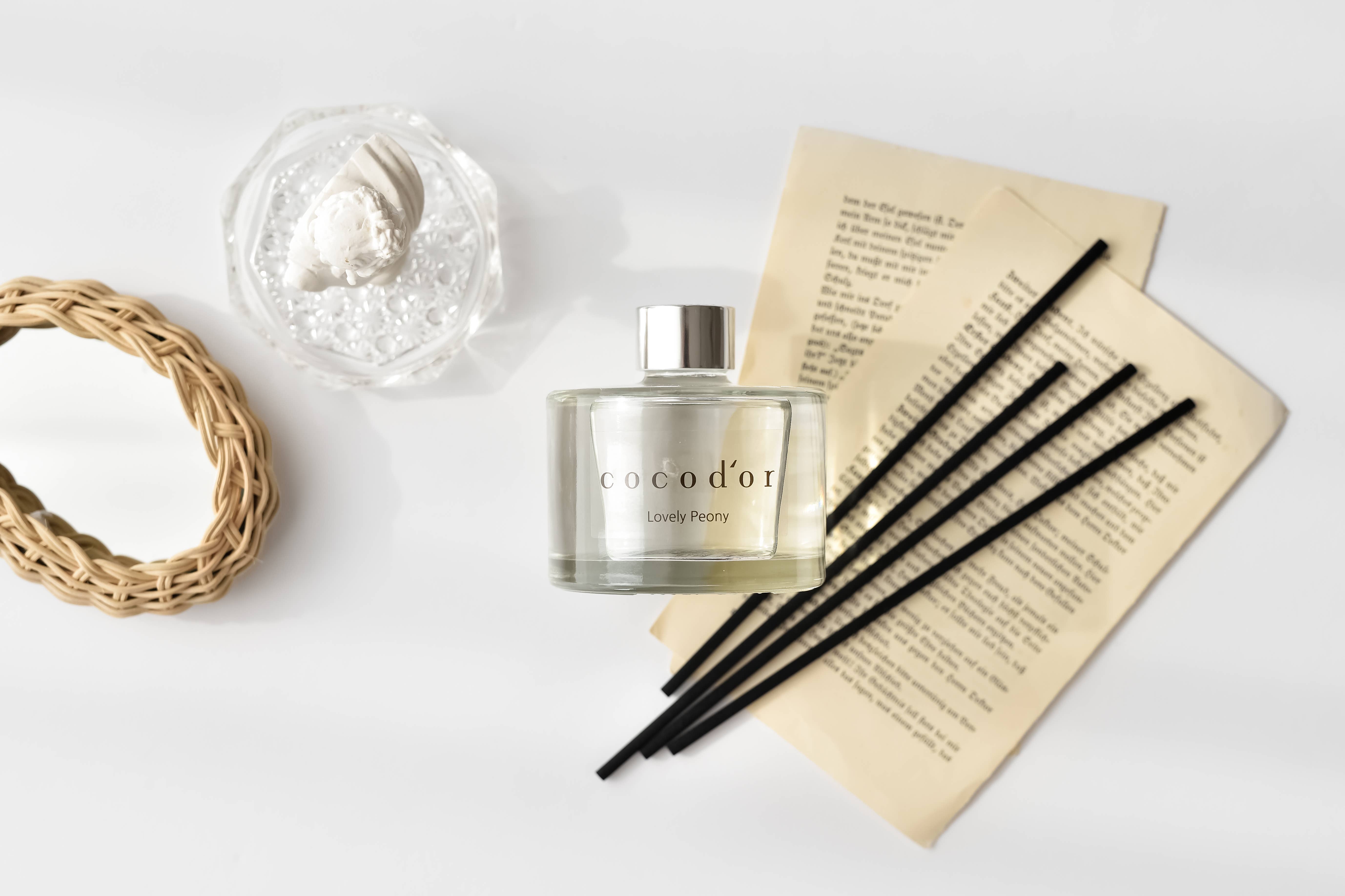 Cocodor Italy srl - Vente Diffuseur à tiges - Diffuseur à bâtons Cocodor Signature 200 ml - Parfum Rose5