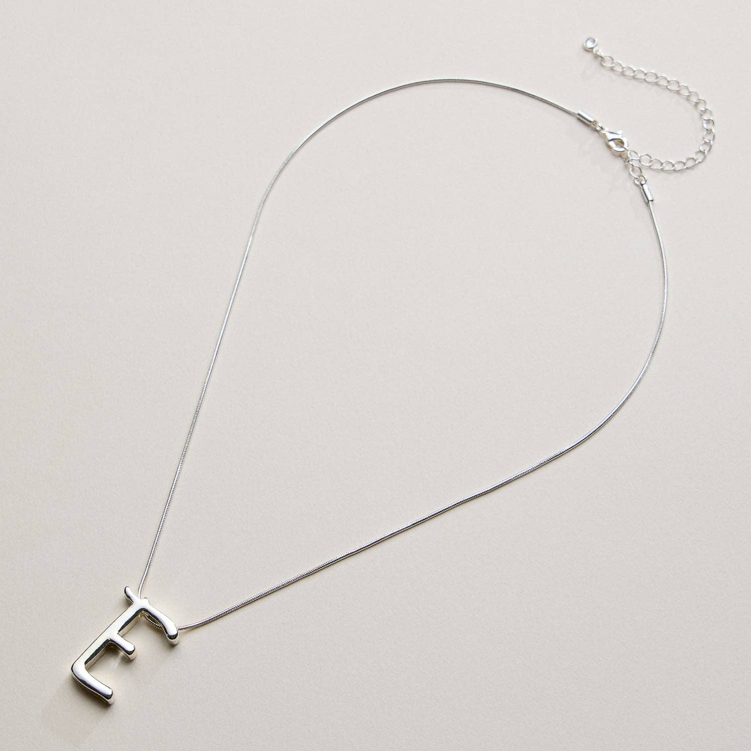 Frem - Wholesale Pendant/Charm Necklace - A Set of 16 Letters Gold Dipped Necklace – Gold & Silver Alphabet Charm Jewelry63