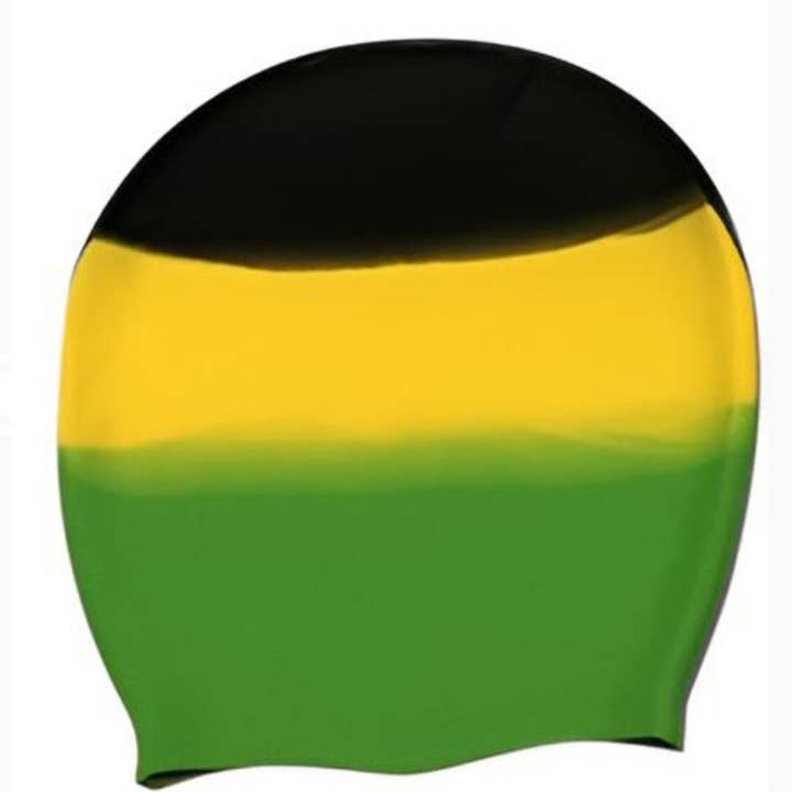 Black Large Swim Caps For long Hair, Braids, Locs by Aquastockings for wholesale on Faire13