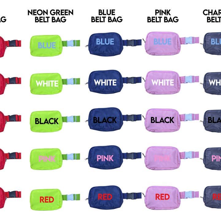 Calm Down Caren - Wholesale Belt Bag - Women's - My Dog Said You're A Hoe Inappropriate Belt Bag 1