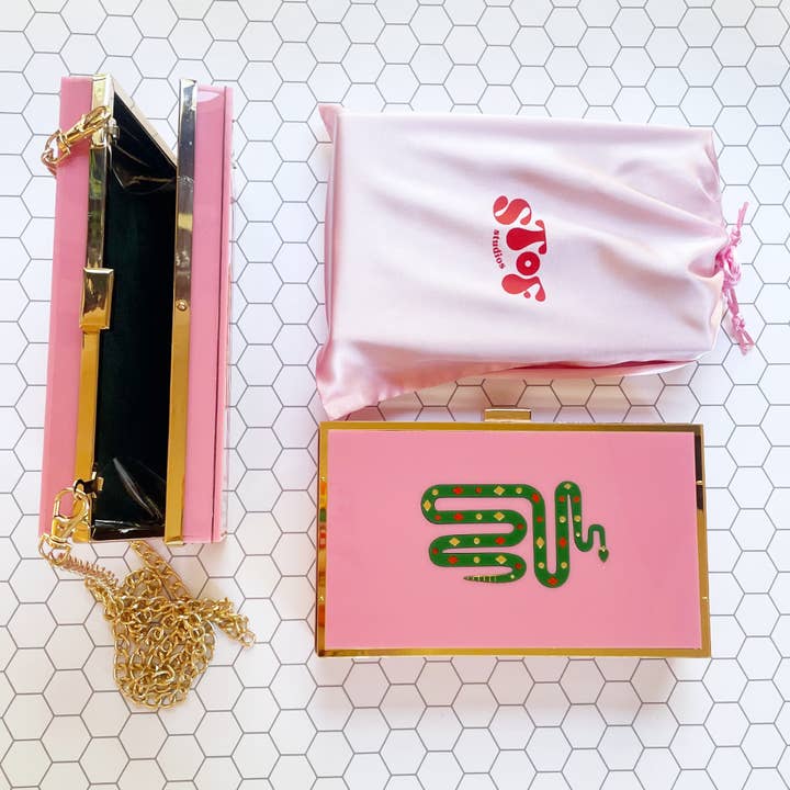 Stof Studios - Wholesale Clutch bag – women's - Snake Charmer Bag4