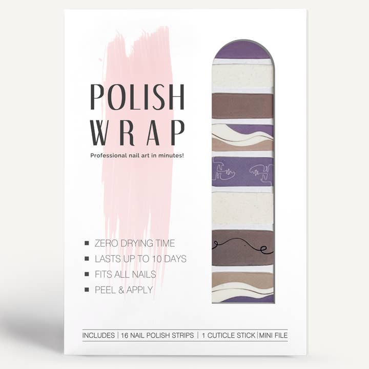 Rostos abstratos por atacado de Polish Wrap