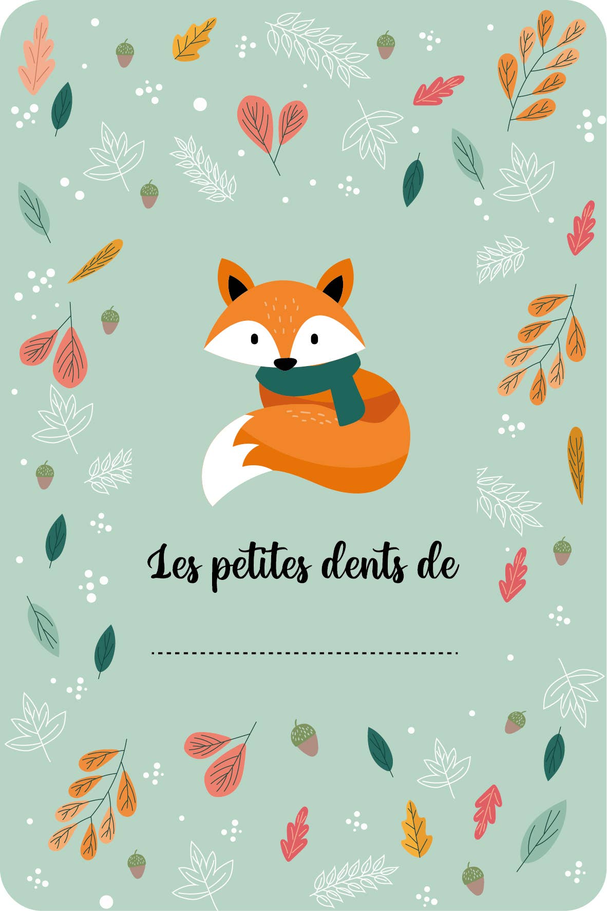 PETITS LARDONS - Wholesale Milestone Art/Keepsake - Kids & Baby - map “The little teeth of...”2