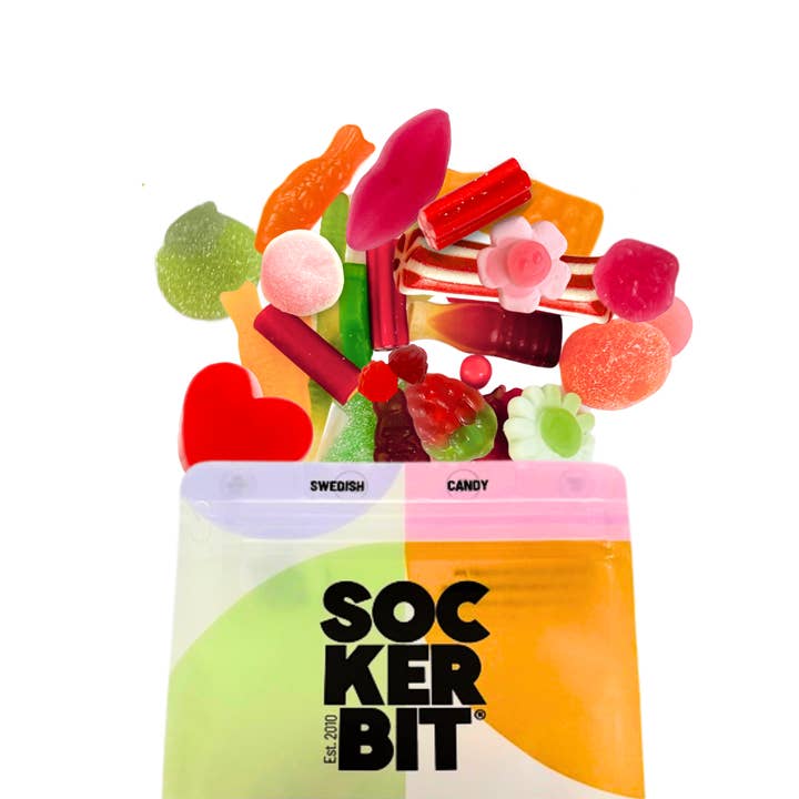 Sockerbit - Wholesale Gummy - Sweet Mix Swedish Candy Bag